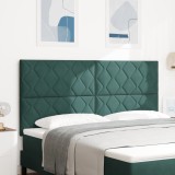 vidaXL Cap de Pat LED Verde &Icirc;nchis Set de 3 Verde &icirc;nchis