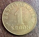 C50 - Moneda foarte veche - Estonia - 1 koroana - 1998