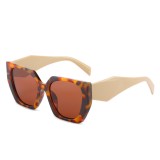 Ochelari de soare pentru femei 3967, leopard / brown