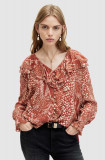 AllSaints bluza PHOEBE WAIMEA TOP femei, modelator, WM551Z