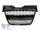 Grila tip RS cu lac negru, potrivita pentru Audi TT 6J 2006-2014, fara emblema Performance AutoTuning