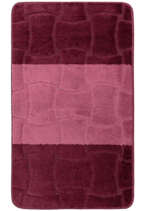 Set 2 Covorase Baie Model Sariyer 2576, Marimi 50 x 80 40 x 50 cm, Mov, Antiderapant, Antialergic, Polipropilena