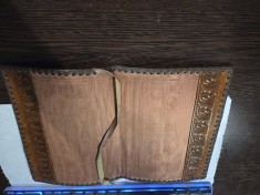 Coperti vintage din piele foto