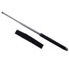 Baston telescopic DEPOX&reg;, Silver Siege, otel inoxidabil, 64 cm, 3 sectiuni, argintiu, husa inclusa