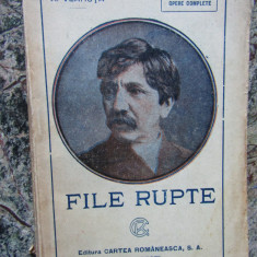 A. Vlahuță - File rupte (Editura Cartea Românească)