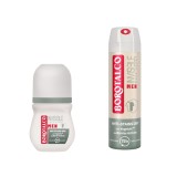 Set Borotalco Men Invisible: Deodorant roll-on 50 ml + Deodorant spray 150 ml
