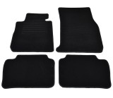 Covorase mocheta BMW Seria 3 F30/F31, 02.2012-2019 Negru, set de 4 bucati