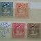 1916- Austria-Feldpost zeitung-Mi49-52B-4 val.-MH