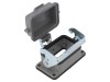 Carcasa Conector HDC Degson D6B Drept IP65 Aliaj Aluminiu Cu Clichet Montare Flansa UL94V-0