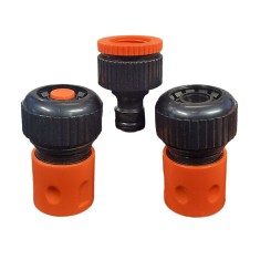 Set 3 conectori irigare pentru furtun, MD316, 3/4&quot;