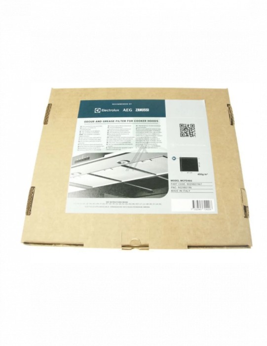 Filtru universal Electrolux din carbon, 57x47 cm E3CGC402