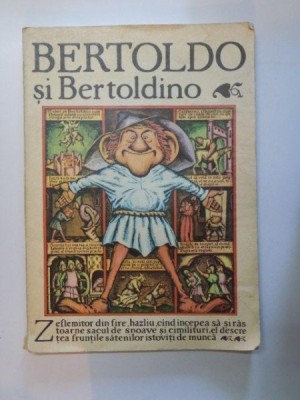 BERTOLDO SI BERTOLDINO de ADRIANA LAZARESCU 1984 foto