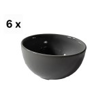 Set 6 boluri alune, 200 ml, Gri