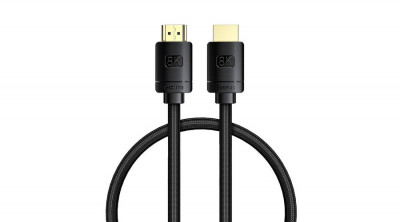 Baseus Cablu HDMI de &amp;icirc;naltă definiție 0,5 m, 8K (negru) foto