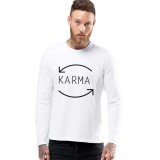 Bluza barbati alba - Karma - XL