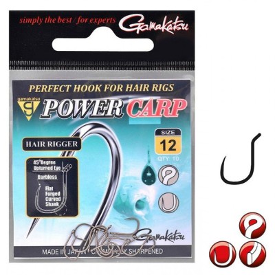 CARLIGE GAMAKATSU POWER CARP HAIR RIGGER BL NR.8 10BUC/PLIC foto