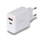 Incarcator Lindy USB Type-A &amp; C 30W &quot;LY-73424&quot; (timbru verde 0.18 lei)