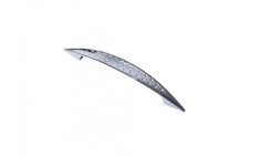 Maner din metal suruburi incluse Noktali, 96 mm, finisaj crom lucios/aluminiu foto