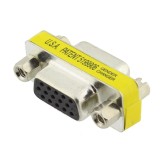 Adaptor VGA mama - VGA mama, 15pini, DB15HD - 124087