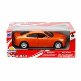 Masina metalica, New Ray, Dodge Charger, Portocaliu, 1:32