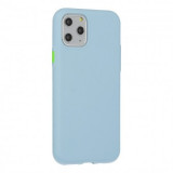 Husa Capac Silicon Matt Solid Apple iPhone 12 Mini (5,4&quot;) Sky Blue