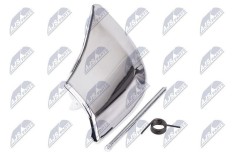 Element reglaj spatar scaun Mercedes Clasa C Coupe 20, Clasa E Coupe 20, E Cabrio A 207 20; partea dreapta, argintiu deschis; A2079108606; NTY,