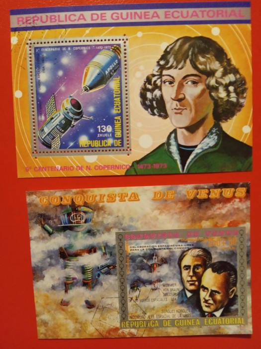 GUINEA ECUATORIALĂ, SPACE - COLIȚE ȘTAMPILATE