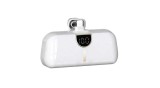 Mini powerbank Dudao K20SL 5000mAh cu conectori Lightning / USB-C - alb