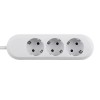 Prelungitor Bachmann SMART 3 CEE7/3, Cablu 3m, Alb, Fără Intrerupator, Protectie Copii, Casa/Birou
