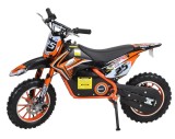 Motocicleta electrica pentru copii Kinder Eco Ghepard 500W 36V, culoare Portocalie