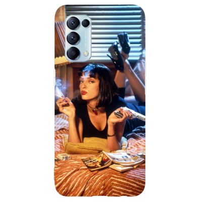 Husa compatibila cu Oppo A5 (2020) model Pulp Fiction, Silicon, TPU, Viceversa foto