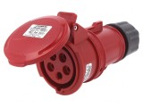 Conector Alimentare AC Trifazat Soclu Mamă 16A 380/415VAC