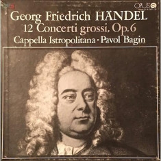 Box Set 4 Viniluri Georg Friedrich Handel- 12 Concerti Grossi foto