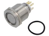 Comutator Anti-Vandalism ONPOW 2 Poziții SPDT 3A/220VAC IP65 GQ25-L-11ZE/J/R/24V/S