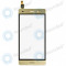 Panoul tactil Huawei P8 Lite Digitizer auriu