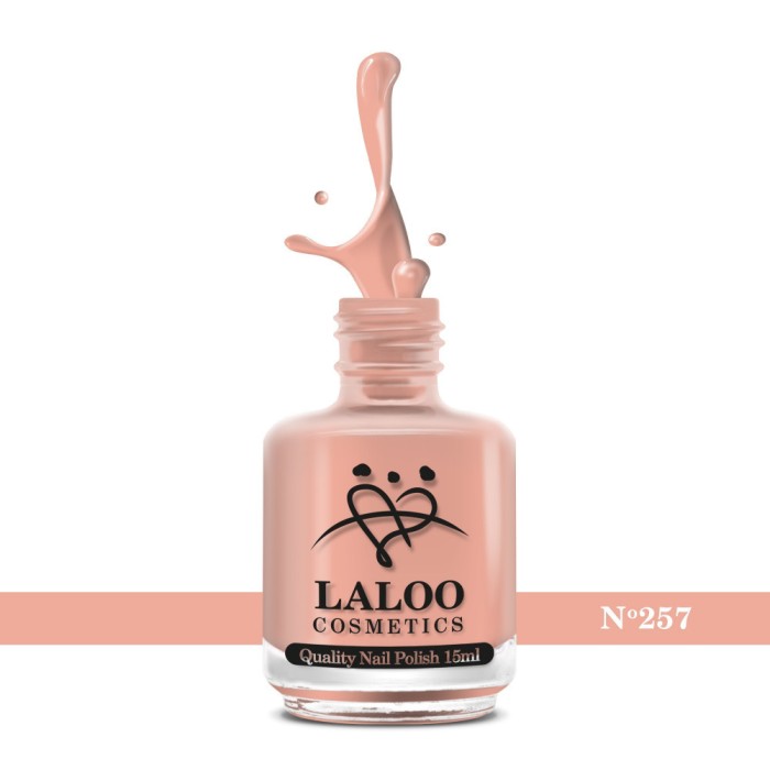 No.257 &Nu;&omicron; Salmon| Weekly Nail Polish 15ml