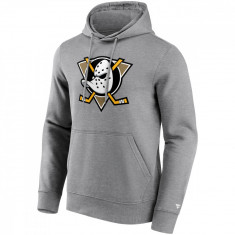 Anaheim Ducks hanorac de bărbați cu glugă Primary Logo Graphic Hoodie grey - M