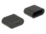 Protectie impotriva prafului pentru conector USB-C tata set 10 buc, Delock 64008