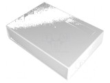 Carcasă ABS gri cu panou 190mm x 136mm x 42mm, MASZCZYK