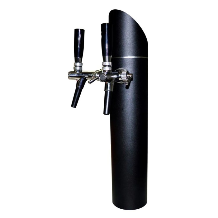 Schanks&auml;ule, Bierzapfs&auml;ule - Modell Black Tower, 2-leitig