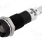 Lampa LED concav rosie/verde 24?28VAC ?8mm metal SIGNAL-CONSTRUCT