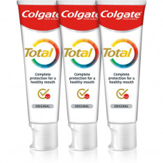 Colgate Total Original pastă de dinți 3x75 ml