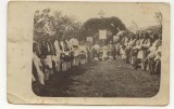 Fotografie sărbătoare, port tradițional, Alb-Negru, Romania 1900 - 1950, Etnografie