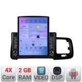 Navigatie dedicata Volvo S60 2008-2014 K-s60-08 ecran tip TESLA 9.7&quot; cu Android Radio Bluetooth Internet GPS WIFI 2+32 DSP Quad CarStore Technology
