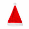 Pălărie de Moș Crăciun - roșu / alb