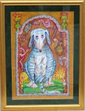 Melancolie pictura pe hartie, Animale, Pastel, Altul, ART