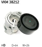 SKF VKM 38212 rola intinzator,curea transmisie