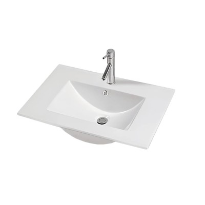 V950 - Lavoar cu design plat 18x60x46 cm foto