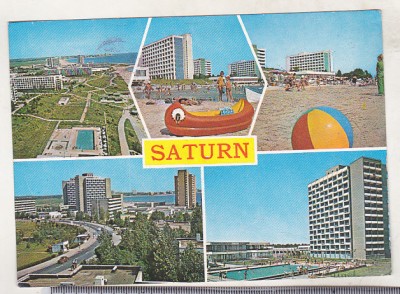 bnk cp Saturn - Vederi - circulata - marca fixa foto