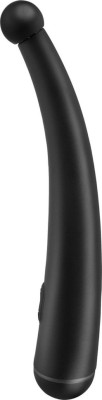 Vibrator Vibrating Curve, Multispeed, ABS, Negru, 20.5 cm foto